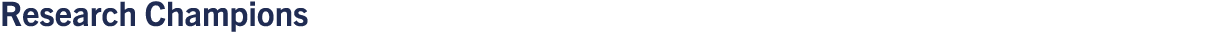 Research Champions